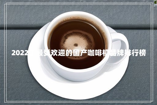 2022年最受欢迎的国产咖啡机品牌排行榜 2022年最受欢迎的国产咖啡机品牌排行榜