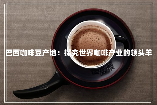 巴西咖啡豆产地:探究世界咖啡产业的领头羊 巴西咖啡豆产地:探究世界咖啡产业的领头羊