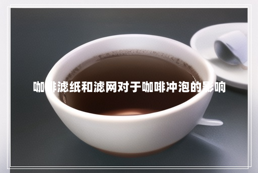 咖啡滤纸和滤网对于咖啡冲泡的影响 咖啡滤纸和滤网对于咖啡冲泡的影响