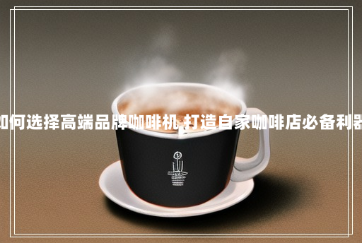 如何选择高端品牌咖啡机 打造自家咖啡店必备利器